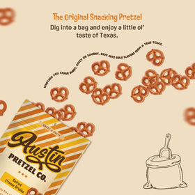 4-pack snack set packaging shot from Austin Pretzel Co