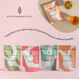 Autoimmuni-Tea turmeric-ginger-tea lab-tested for purity and safety.