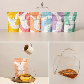 Autoimmuni-Tea turmeric-ginger-tea made in the USA with ethical sourcing.