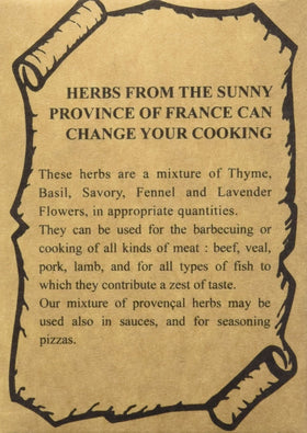 Aux Anysetiers du Roy grilling with Provence herbs enhances meat and fish.