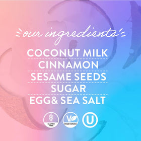 Organic paleo-certified Ava Organics coconut rolls for health-conscious snacks.