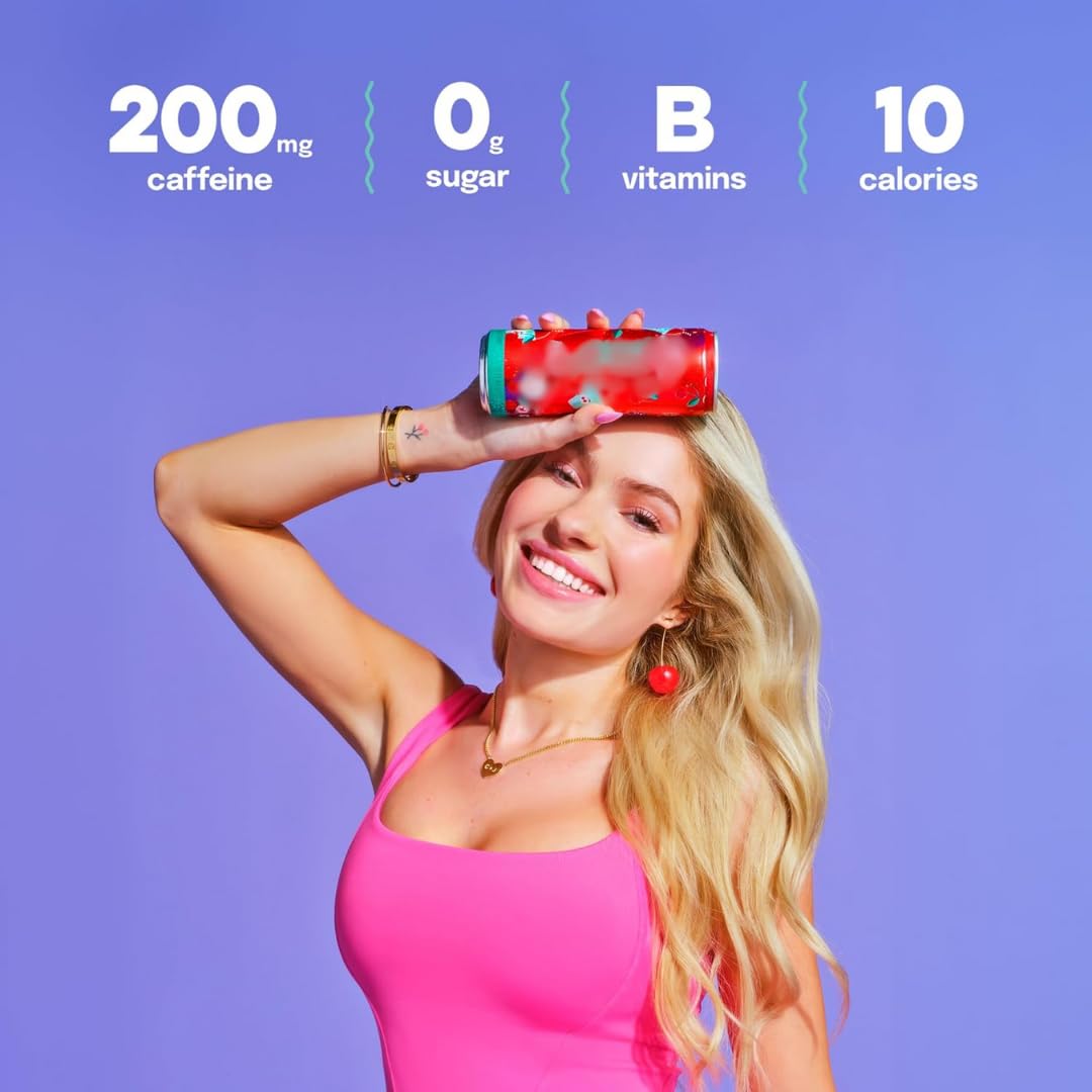 AIanni energy can shows zero sugar and 10 calories for a light option