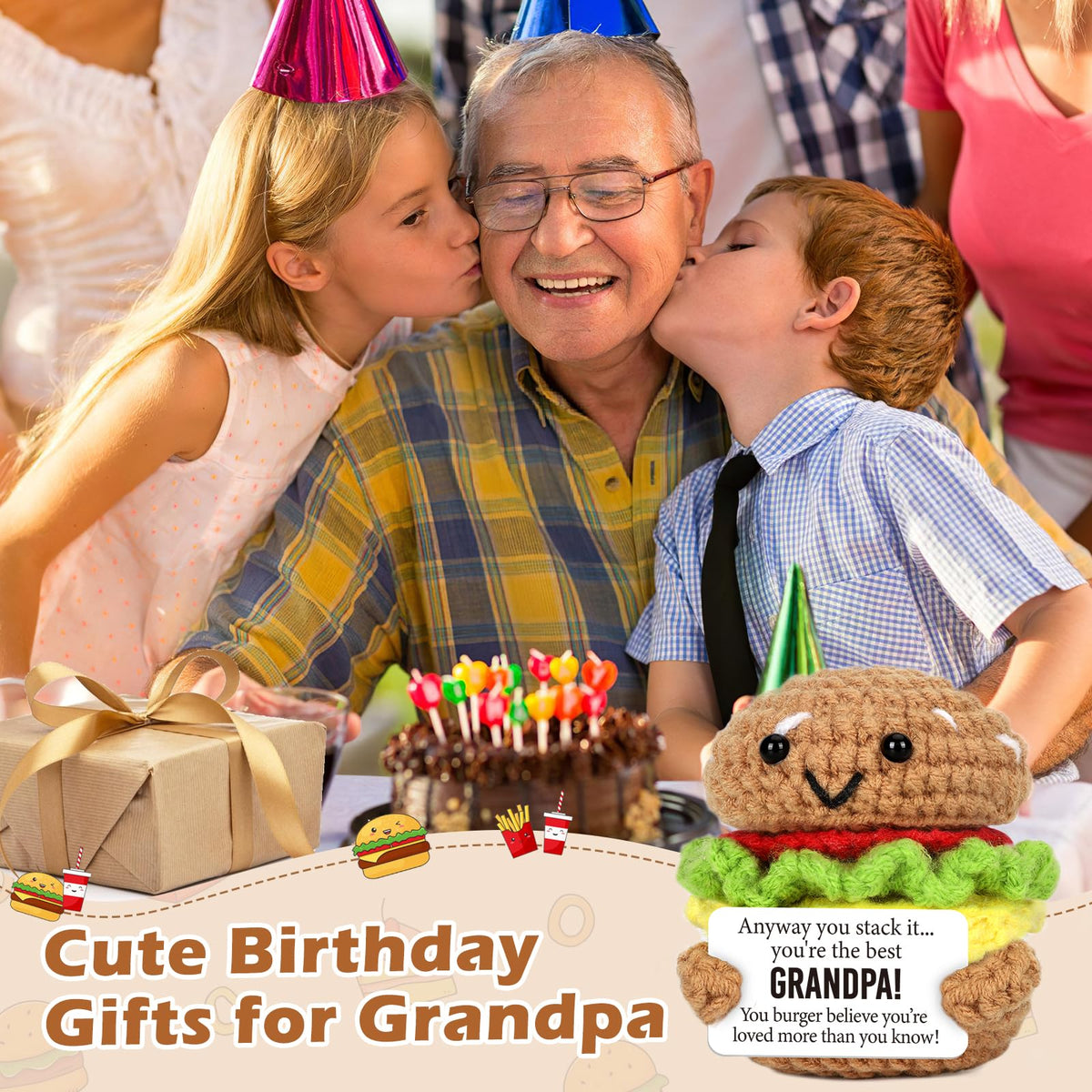AVBODA Father’s Day gift for Grandfather, small but heartfelt.