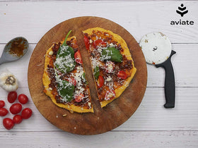 Aviate Lupini Flour on a baking sheet suggests tasty keto-friendly recipe ideas.