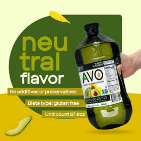 AVO Avocado Oil Blend kitchen staple for frying and baking