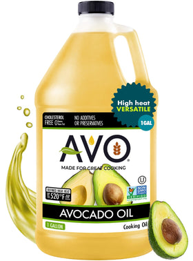 AVO Bulk Avocado Oil 1 gallon bottle ready for everyday cooking.