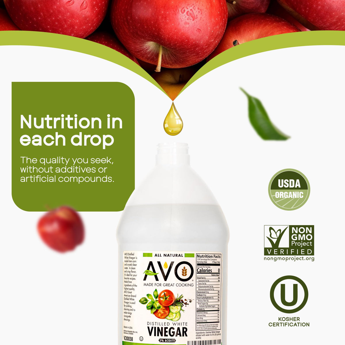 AVO eco-friendly commitment to sustainable production practices.