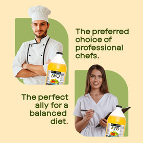AVO label emphasizes organic certification and no preservatives.