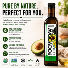 Avohass Avocado Oil frying scene for quick weeknight meals
