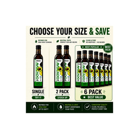 Avohass avocado oil for everyday kitchen use in various recipes.