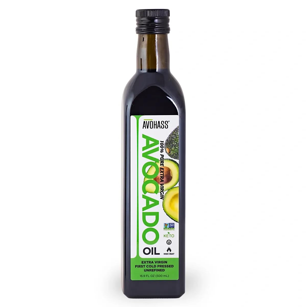 Avohass Kenya avocado oil bottle shows rich buttery flavor for dressings
