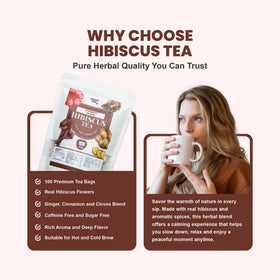 AVTI FARMS hibiscus tea ingredients showcase natural flavors and balance.