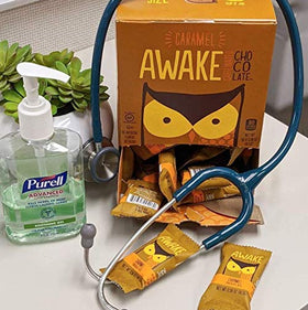 AWAKE packaging image showing resealable pouch for travel convenience