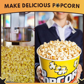 AYD Goods movie night popcorn served in a cozy bowl