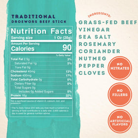 Ayoba Beef Sticks Traditional on-the-go snack fits lunches or travel.