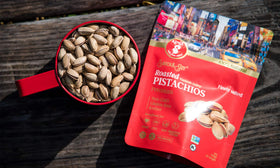 AZNUT Turkish pistachio farm origin emphasizes authentic Antep harvest.