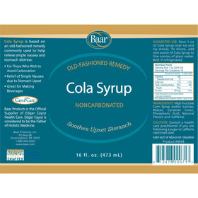 Baar Cola Syrup over ice highlights easy, gentle preparation