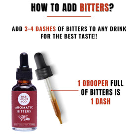 Non-alcoholic mocktails enhanced by Bab Louie & Co. bitters for elevating drinks.