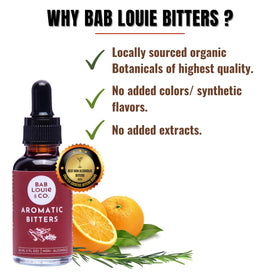 Old Fashioned cocktail idea featuring Bab Louie & Co. bitters for balance.