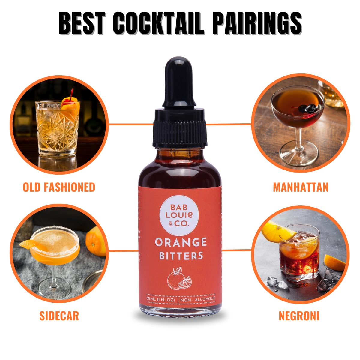 Bab Louie & Co. Small-batch bitters image showcases artisanal craft and flavor precision.