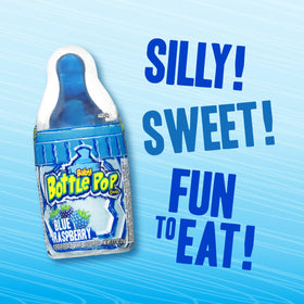 Baby Bottle Pop berry blast lollipop with powder dip for shareable snacks