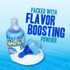 Baby Bottle Pop blue raspberry lollipop with dipping powder for kids parties