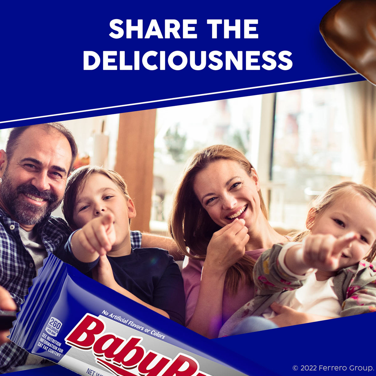 Holiday-friendly snack idea featuring Baby Ruth for gatherings.