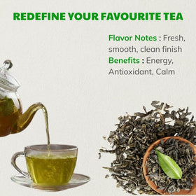 BACH TRA tea steam rising from a hot cup with inviting aroma.