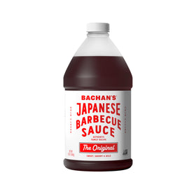 Bachan's Japanese Barbecue Sauce half-gallon bottle delivers bold umami for wings and noodles
