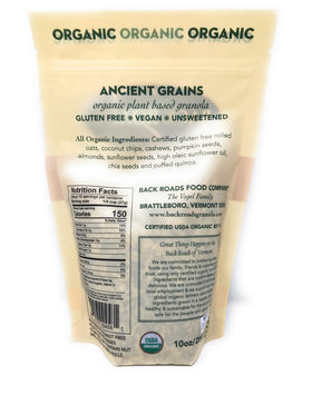 BACK ROADS Granola — pour-ready texture for quick breakfasts.