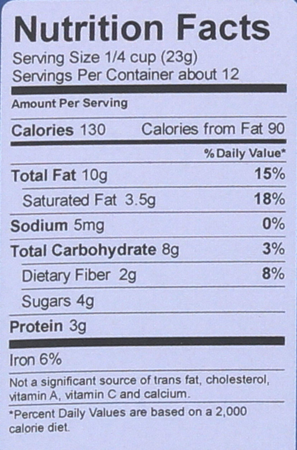 Back Roads Maple Pecan Granola ingredients spread shows organic, non-GMO mix.