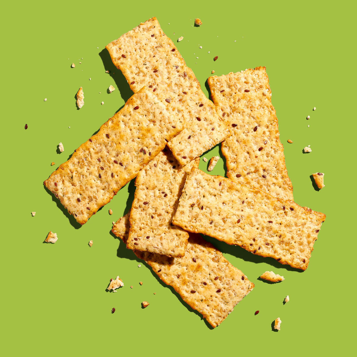 Dairy-free, Non-GMO Back To Nature crackers on label highlight clean ingredients.