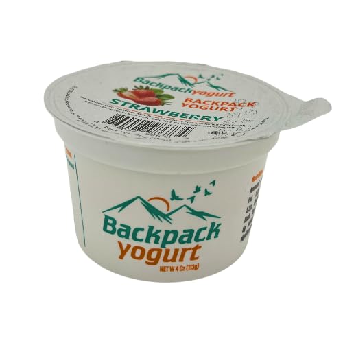 Backpack Yogurt 48-count pack with shelf-stable yogurt—no fridge before opening.