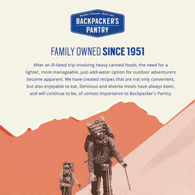 Backpacker's Pantry granola serving ready-to-eat for quick trail meals.