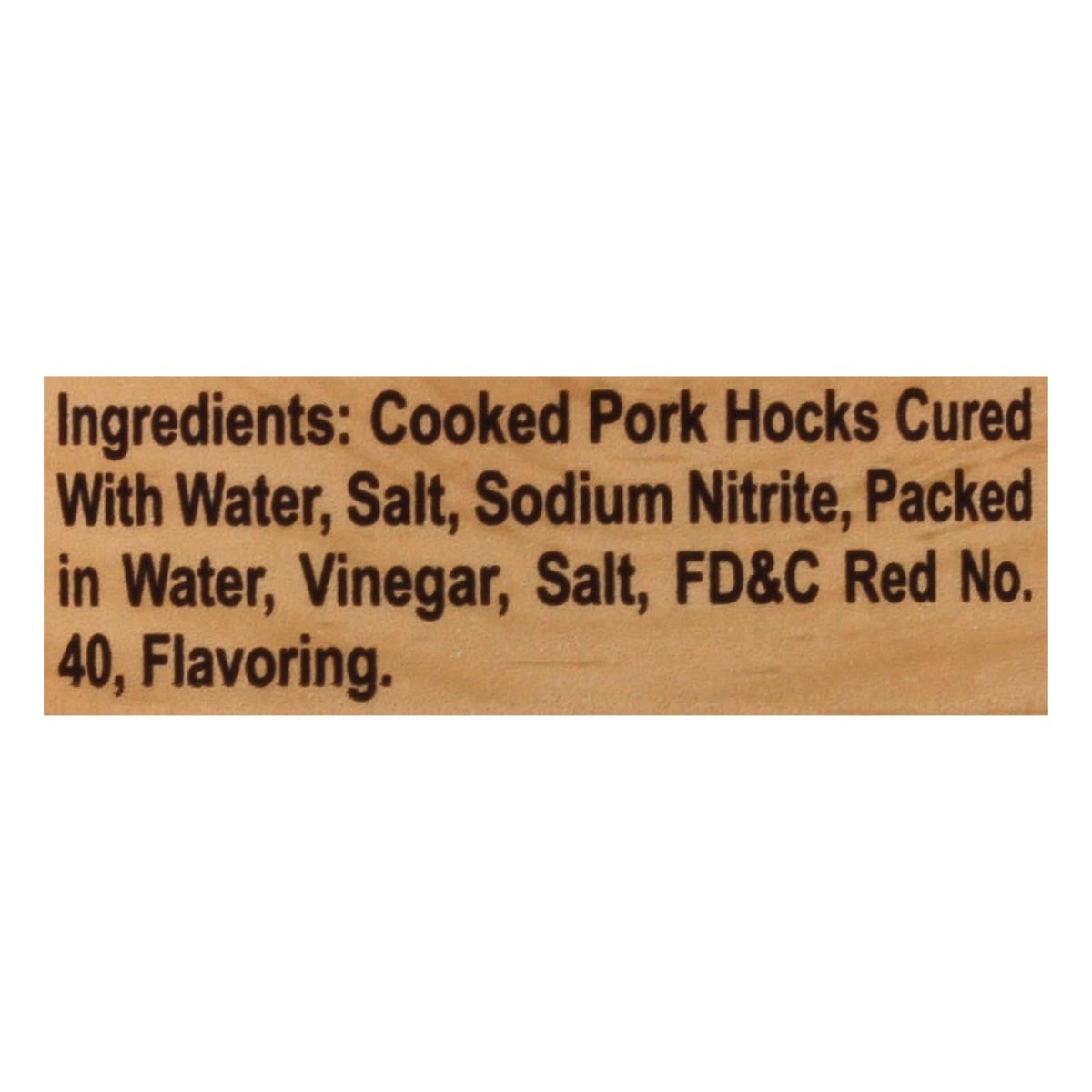Backroad Country pork hocks fully cooked snack ready in minutes.