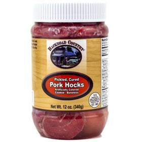 Backroad Country pork hocks jar open, ready to serve.