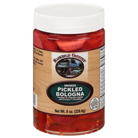 Backroad Country Smoked Bologna 8oz pack, ready for quick snacking.
