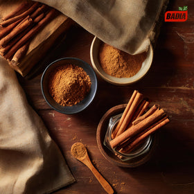 Badia cinnamon sticks ideal for baking treats with authentic cinnamon flavor.