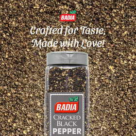 Roasted vegetables with Badia cracked black pepper for crunch