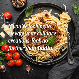 Badia granulated garlic enhances flavor in soups and sauces