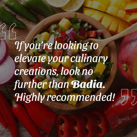Badia Mango Pepper Seasoning in dressing or sauces for vibrant flavor.