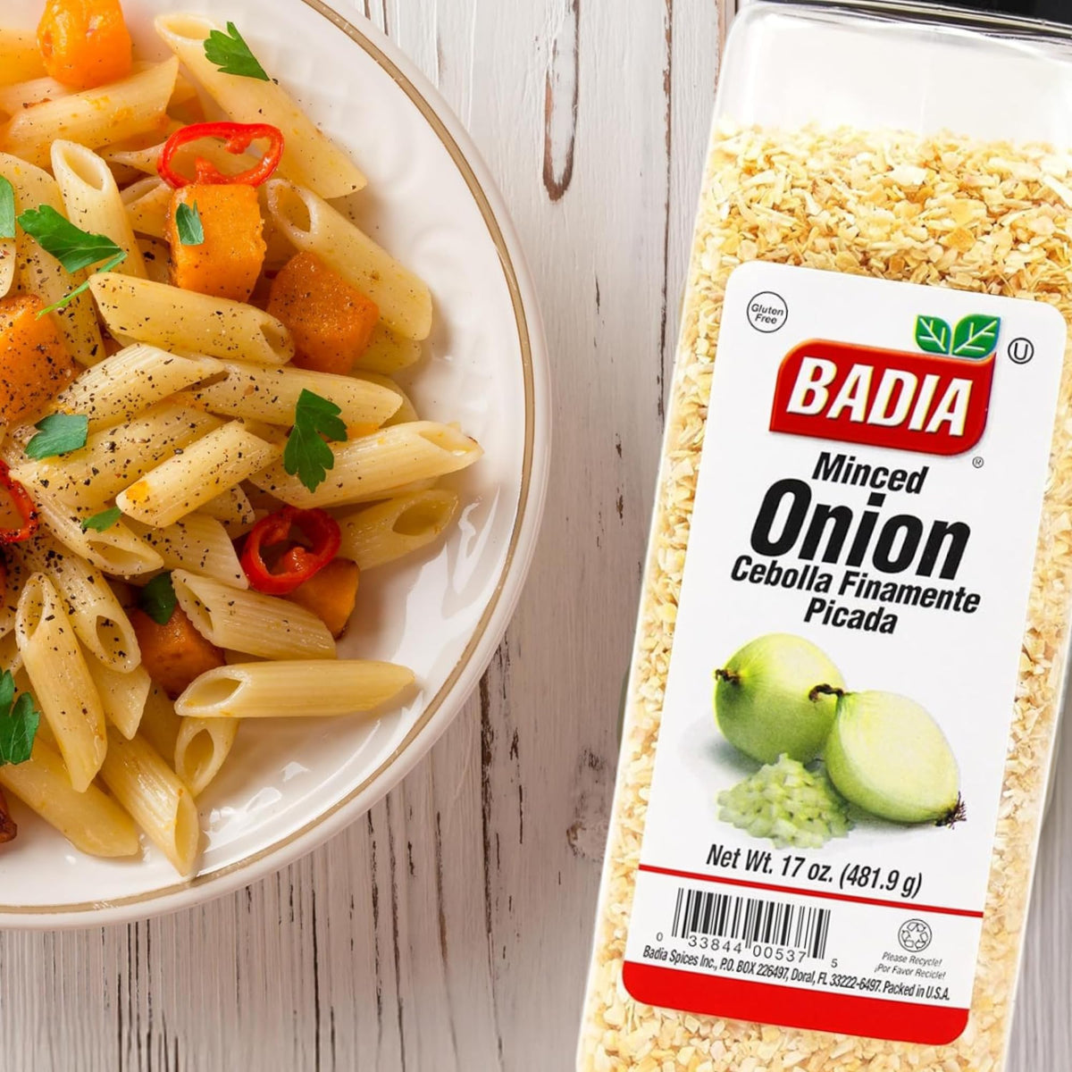 Badia Minced Onion in soups and stews delivering rich savory depth.