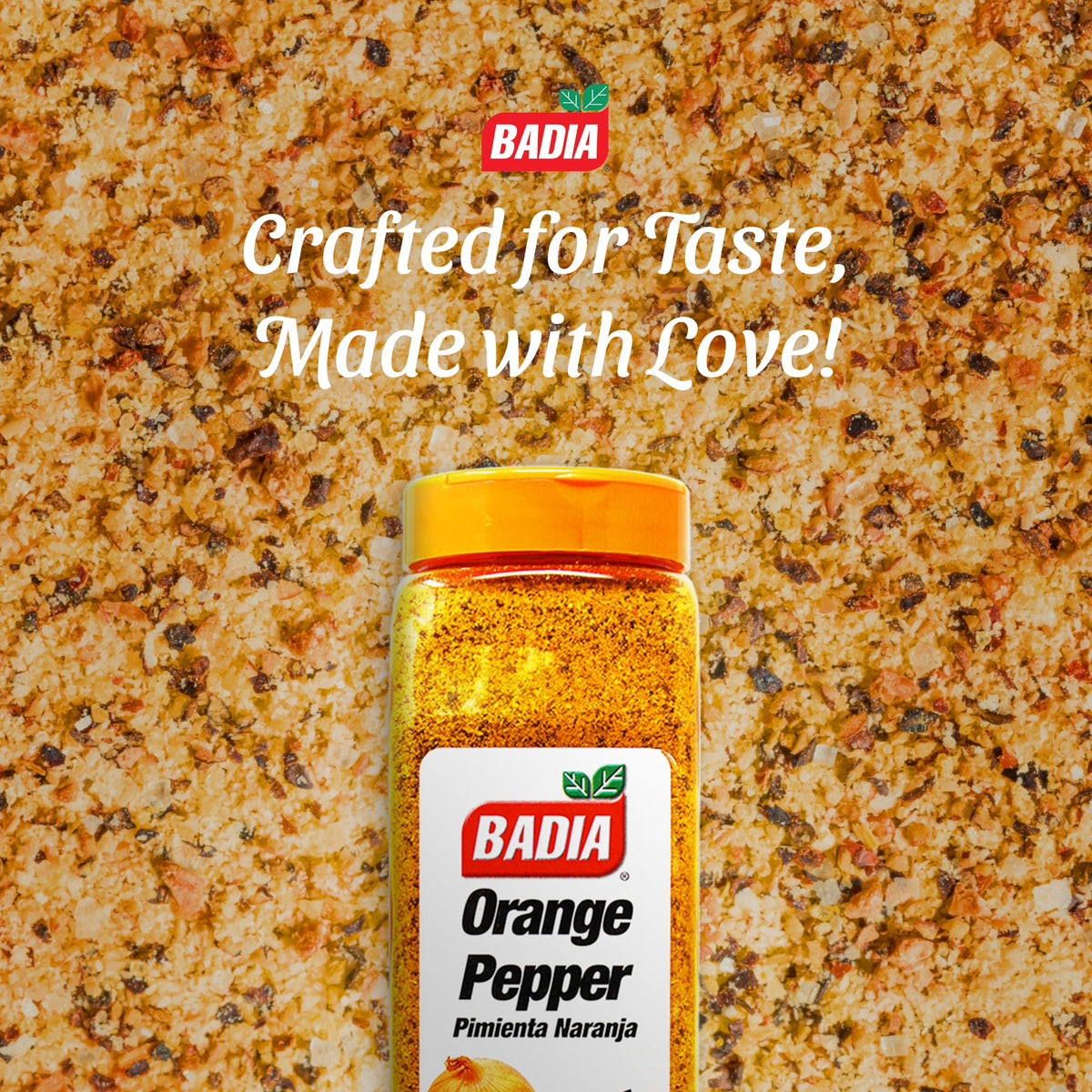 Badia Orange Pepper Seasoning seafood-dish suggesting bold citrus heat for seafood.