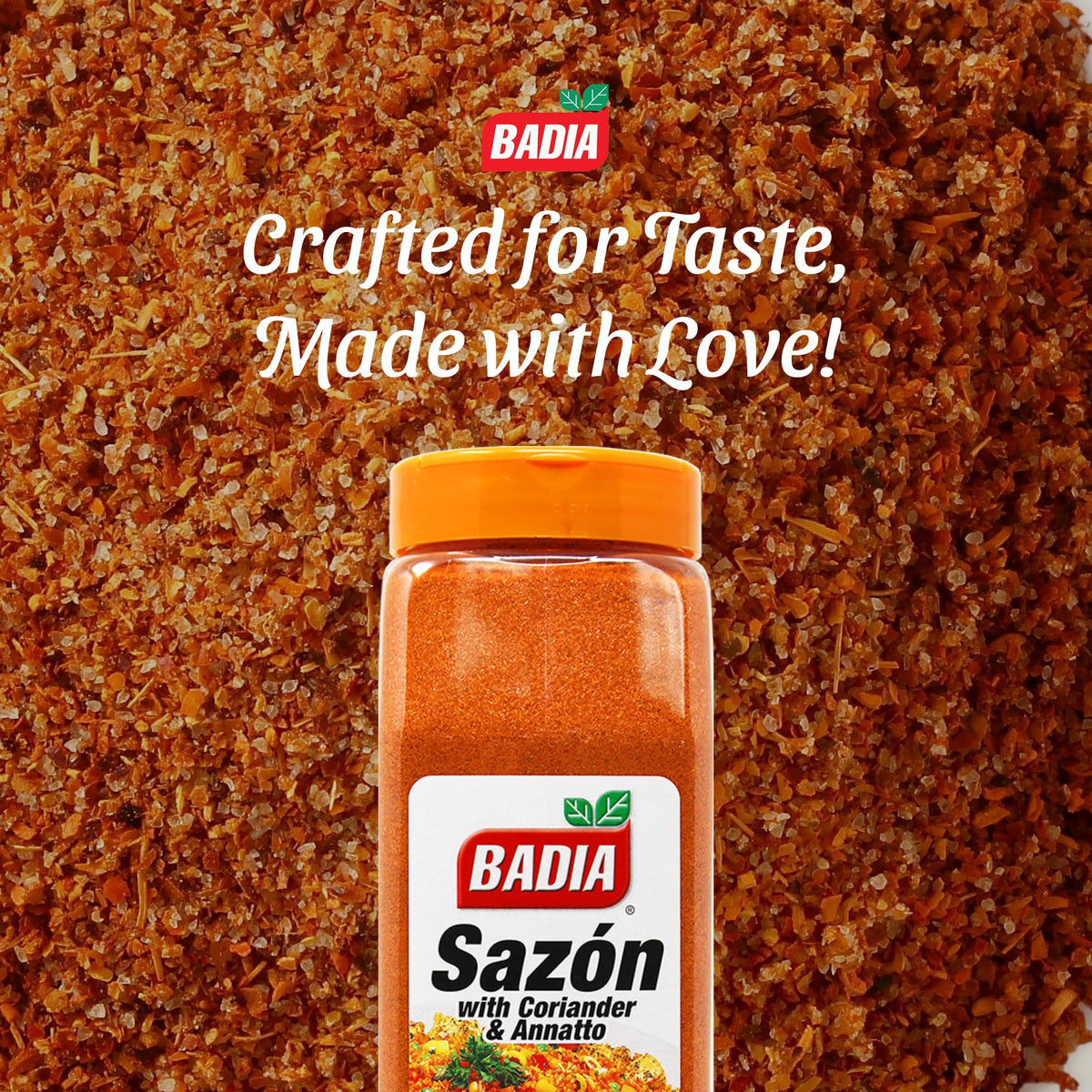 A comforting stew featuring Badia Sazon for warmth and color.