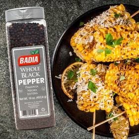 Badia Spices packaging with heritage badge signals trusted quality since 1967