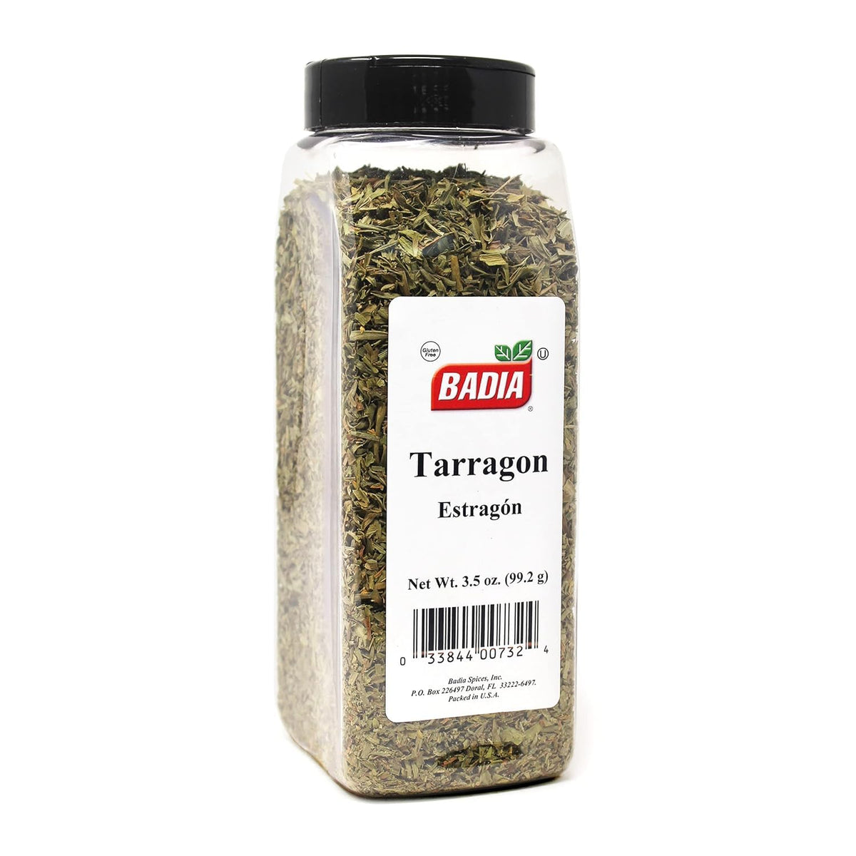 Badia Tarragon dried leaves in a jar, fragrant base for sauces