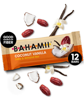 Bahamii energy on-the-go pack demonstrates a snack ready for travel, school, and work.