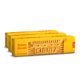 Bahlsen Leibniz butter biscuits with coffee for a cozy morning break.