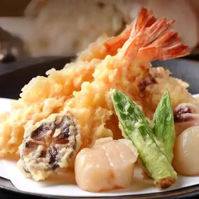 BAHWJCTO Tempura Batter Mix yields golden vegetables with delicate crunch.