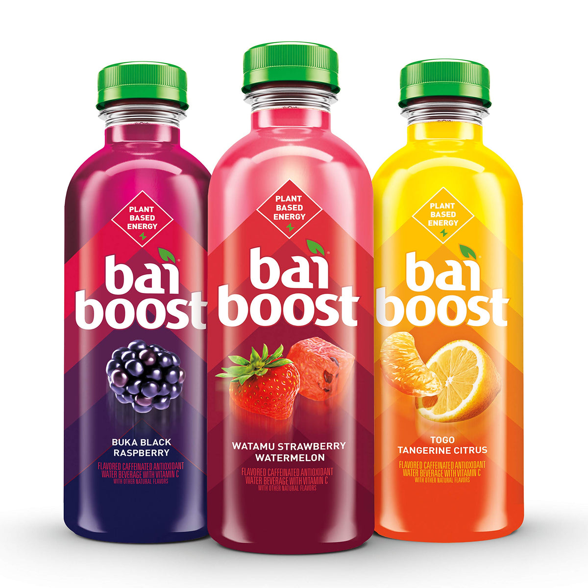 Athlete holding Bai Boost Watamu Strawberry Watermelon for on-the-go hydration.